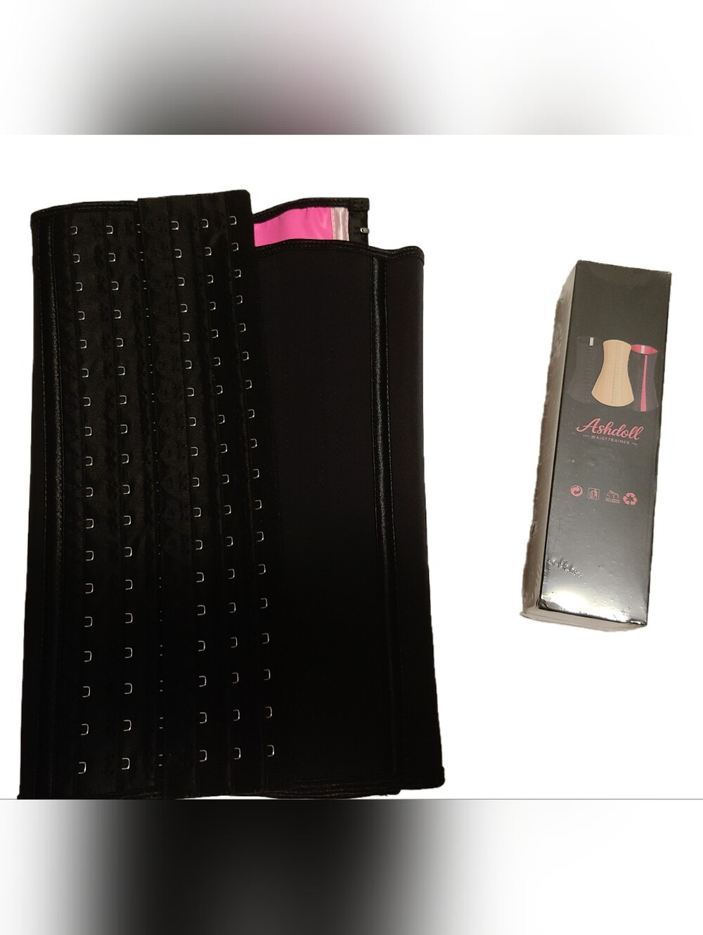 AshDoll Waist Trainer XL + Sweat Cream Bundle | New | Body Shaper